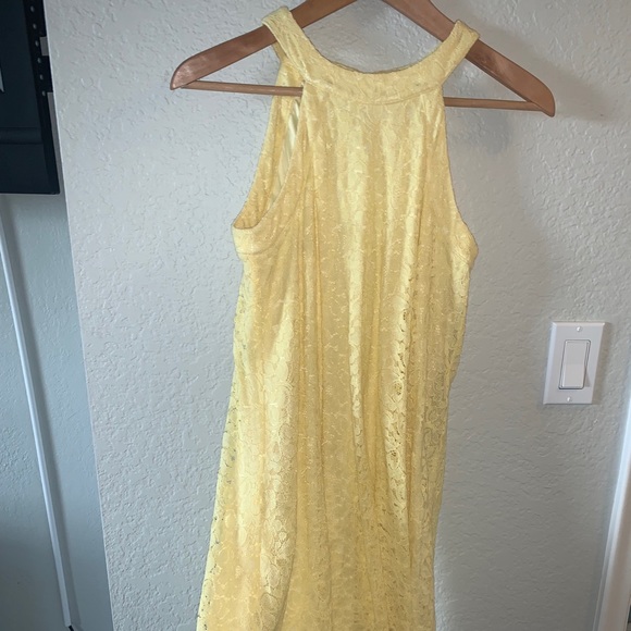 Betsey Johnson Yellow Lace Dress - Picture 2 of 5